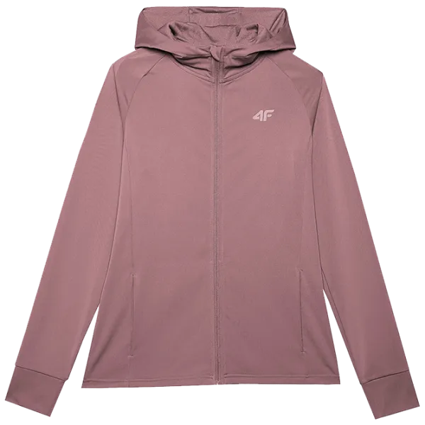 Jachetă sport pentru femei 4F 4FWSS24TFSWF270-56S S/ Pink photo 1 Jachetă sport pentru femei 4F 4FWSS24TFSWF270-56S S/ Pink photo 1
