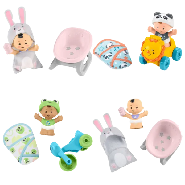 Кукла Fisher Price Little People GNF59 пупсик/ 1+ photo 1