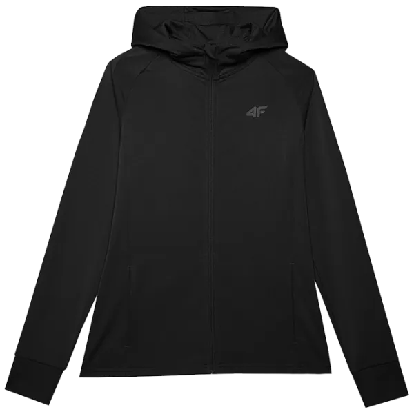 Jachetă sport pentru femei 4F 4FWSS24TFSWF270-20S M/ Black photo 1 Jachetă sport pentru femei 4F 4FWSS24TFSWF270-20S M/ Black photo 1