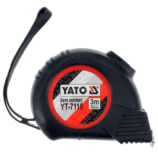 Рулетка Yato YT7110 3 м/ Черный photo 1