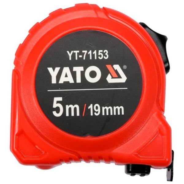 Рулетка Yato YT71153 5 м/ Красный photo 1