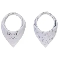 Слюнявчик BabyOno 0879/ 11 Бандана/ Хлопок/ Серый