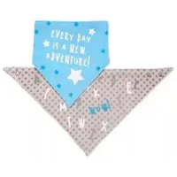 Bavetă BabyOno 0879.04 Bandană/ Bumbac/ Gray