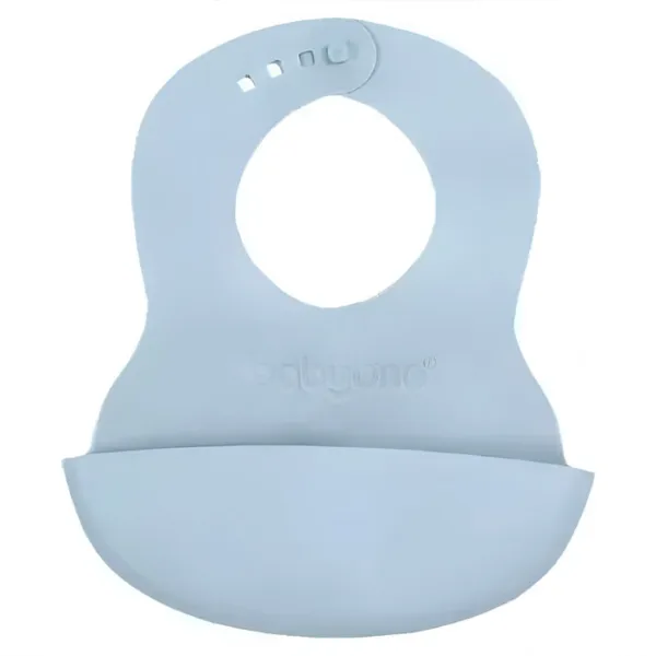 Bavetă BabyOno 0835/ 02 Clasică/ Silicon/ Blue photo 1