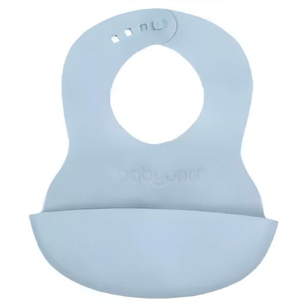 Bavetă BabyOno 0835/ 02 Clasică/ Silicon/ Blue photo 1
