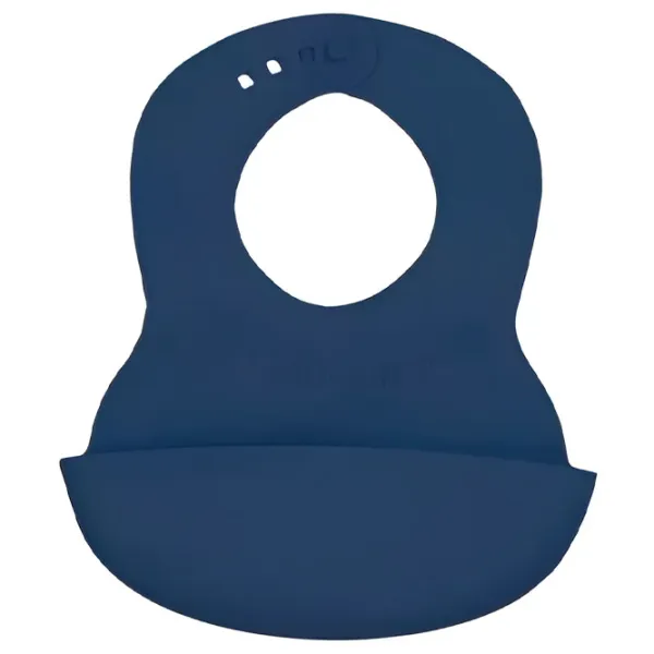 Bavetă BabyOno 0835/ 04 Clasică/ Silicon/ Blue photo 1