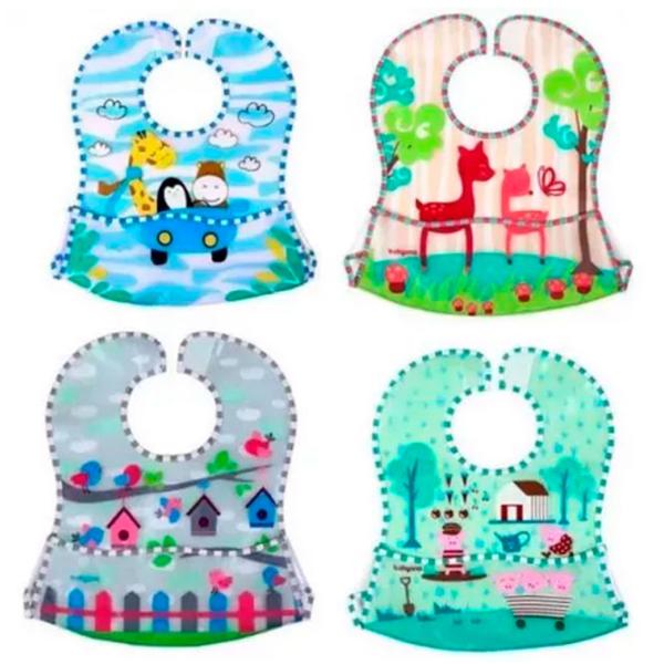 Bavetă BabyOno 0836 Clasică/ Bumbac/ Multicolor photo 1