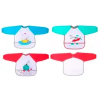 Bavetă BabyOno 0837 Cămașă/ Bumbac/ Multicolor