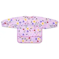 Слюнявчик BabyOno 1476/ 01 Рубашка/ Полиэстер/ Розовый