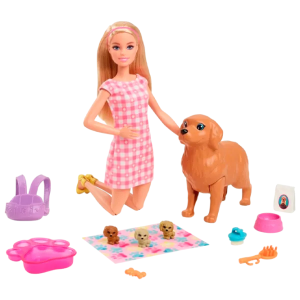 Набор Barbie Newborn Pups HCK75 модель/ 3+ photo 1