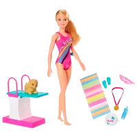 Set Barbie Pool Training GHK23  model / 3+
