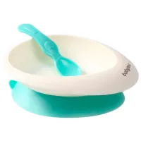 Миска BabyOno 1077/ 03 Унисекс/ 6+/ Зелёный
