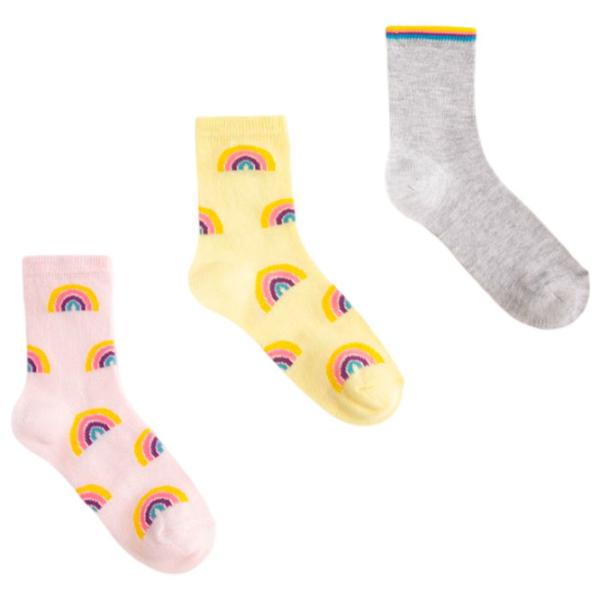 Șosete pentru fetiţe Koton 4SKG80036AA Multicolor photo 1 Șosete pentru fetiţe Koton 4SKG80036AA Multicolor photo 1