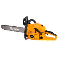 Цепная пила Hoteche G840005 бензиновая/ Желтый