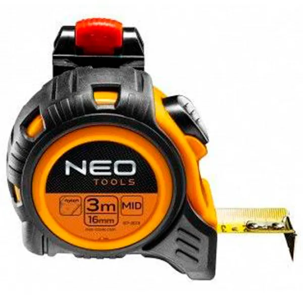 Рулетка NEO Tools 52024 3 м/ Черный photo 1