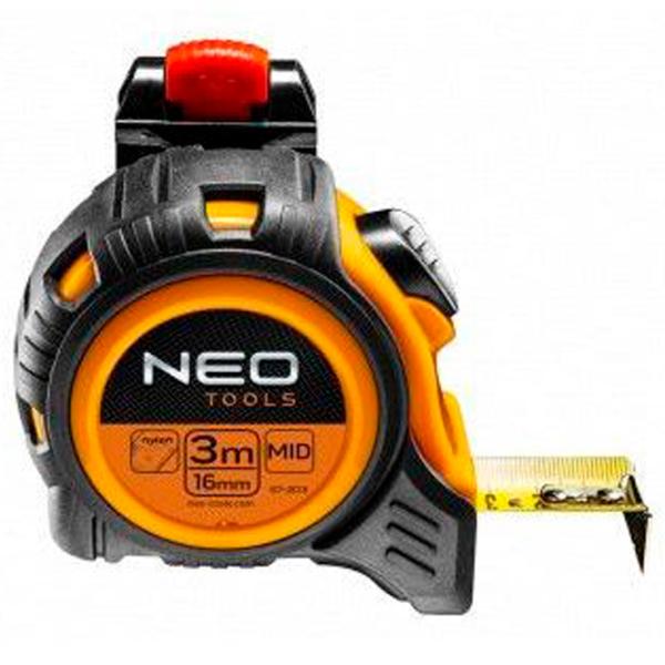 Рулетка NEO Tools 52024 3 м/ Черный photo 1