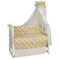 Детское постельное бельё Polini Kids 0002176-12 () Хлопок/ Turcoaz Желтый