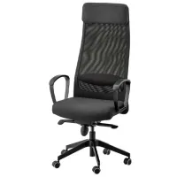 Офисное кресло Ikea Markus Ткань/ Тёмно-серый