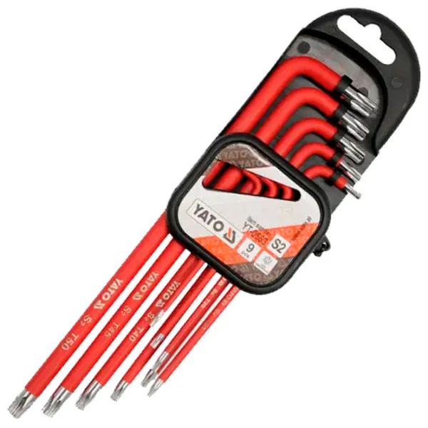 Набор ключей Torx Yato YT0563 Количество в наборе: 9 шт. photo 1