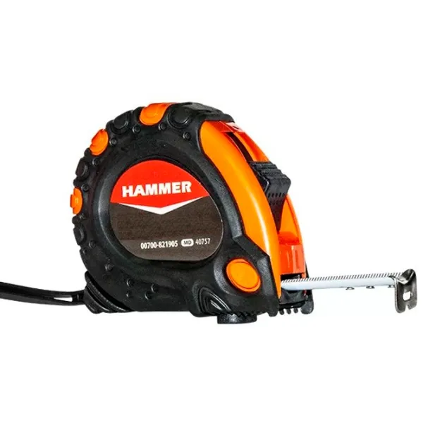 Ruletă Hammer 40751 5 m/ Black photo 1