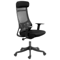 Офисное кресло Sofotel Brema Ткань, акриловая сетка/ Черный