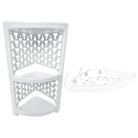 Raft pentru baie Polite P100/ AK058 Plastic/ White