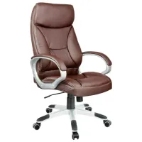 Fotoliu de birou Sofotel Eago EG-223 Piele artificială/ Brown