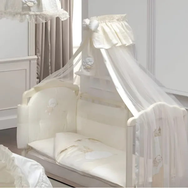 Детское постельное бельё Italbaby Dolci Magie (100.0033-6) Хлопок/ Бежевый Белый photo 1 Детское постельное бельё Italbaby Dolci Magie (100.0033-6) Хлопок/ Бежевый Белый photo 1