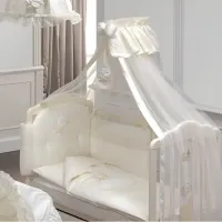 Детское постельное бельё Italbaby Dolci Magie (100.0033-6) Хлопок/ Бежевый Белый