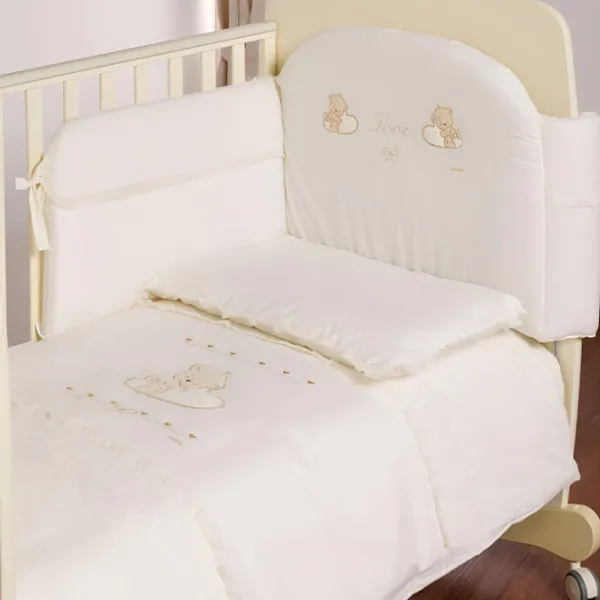 Детское постельное бельё Italbaby Love (100.0040) Хлопок/ Бежевый photo 1 Детское постельное бельё Italbaby Love (100.0040) Хлопок/ Бежевый photo 1