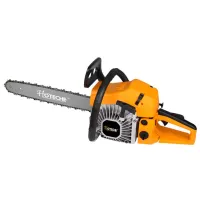 Цепная пила Hoteche G840008 бензиновая/ Желтый