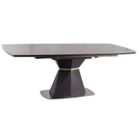 Masă de bucătărie extensibilă Signal Cortez Ceramic MDF/ Antracit