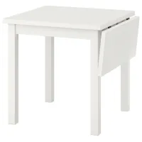 Кухонный стол раскладной Ikea Nordviken ДСП/ Белый