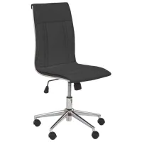 Fotoliu de birou Halmar Porto Piele artificială/ Black