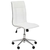 Fotoliu de birou Halmar Porto Piele artificială/ White