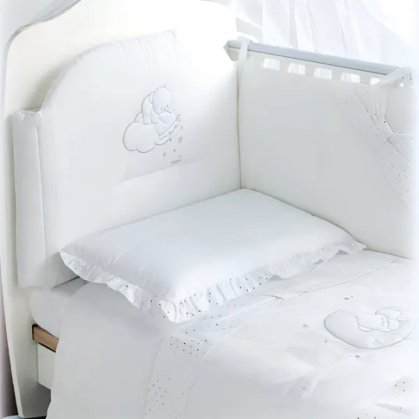 Детское постельное бельё Italbaby Polvere Di Stelle (100.0005-6) Хлопок/ Белый photo 1