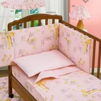 Lenjerie de pat pentru copii Italbaby Baby Art (100.0000-121) Bumbac/ Pink