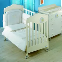 Детское постельное бельё Italbaby Plissè (100.0075) Хлопок/ Бежевый