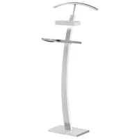 Вешалка Halmar WU13 Нержавеющая сталь/ Белый