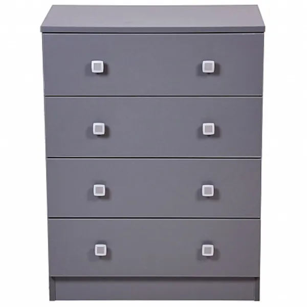 Комод Polini Kids Simple 79.2см x 38см x 60.4см/ ЛДСП/ Серый photo 1