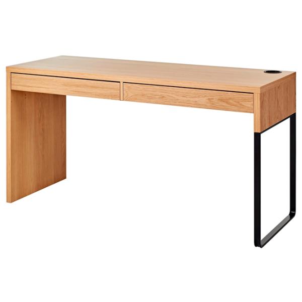 Masă de birou Ikea Micke 142x50 PAL/ Brown photo 1 Masă de birou Ikea Micke 142x50 PAL/ Brown photo 1