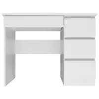 Masă de birou TopEshop Mijas Right PAL melaminat/ White