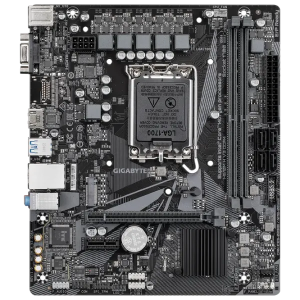 Placă de bază Gigabyte H610M H V3 mATX/ Intel H610M photo 1
