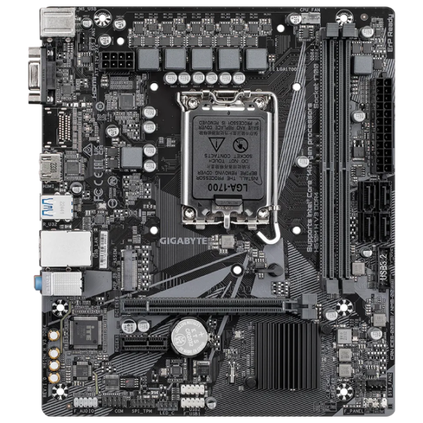 Placă de bază Gigabyte H610M H V3 mATX/ Intel H610M photo 1