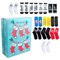 Articol Fun Paladone Sock Advent Calendar PP9158FR Friends/ Multicolor
