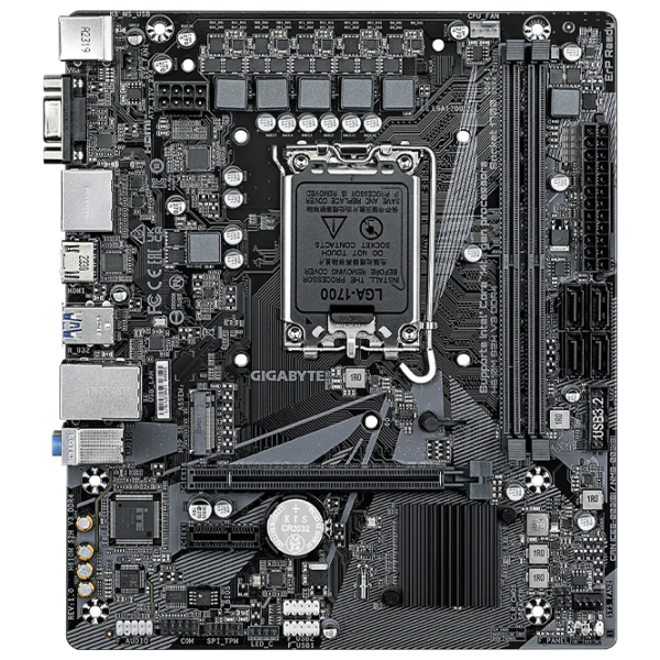 Материнская плата Gigabyte H610M S2H V3 mATX/ Intel H610M photo 1