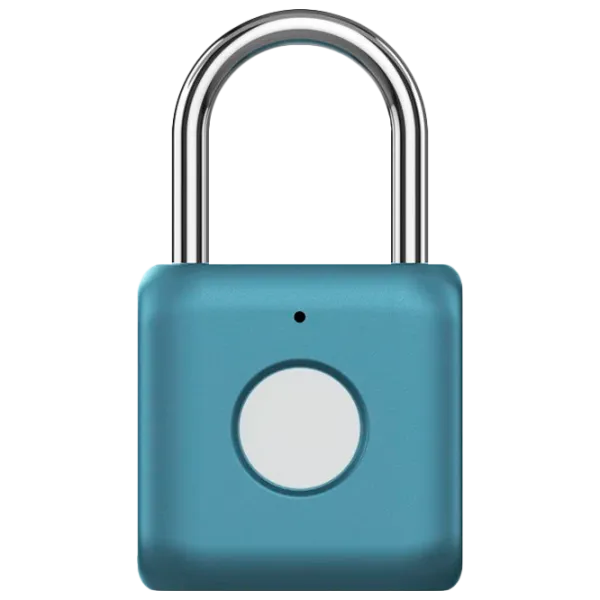 Dispozitiv antifurt Xiaomi Mi Fingerprint Padlock Blue Silver photo 1