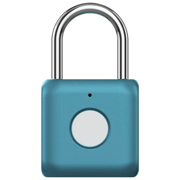 Dispozitiv antifurt Xiaomi Mi Fingerprint Padlock Blue Silver photo 1