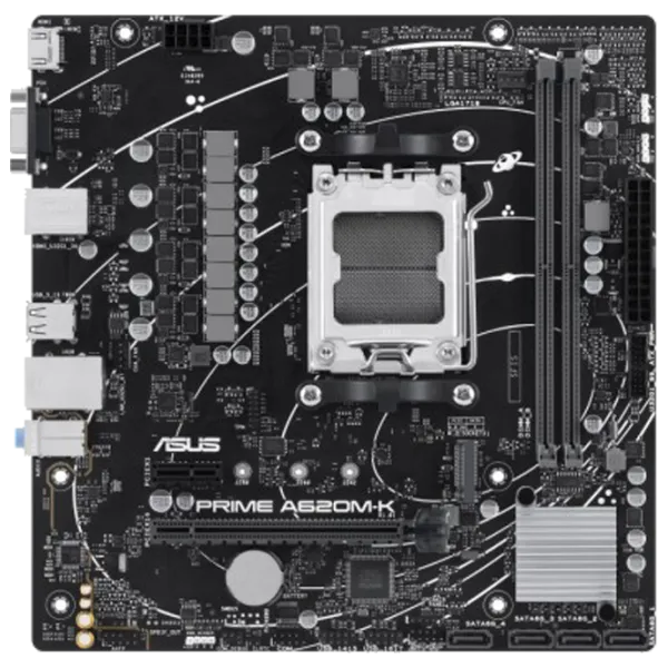 Материнская плата Asus PRIME A620M-K mATX/ AMD A620M-K photo 1