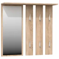 Cuier cu oglindă TopEshop Opal LPAL/ Stejar Sonoma